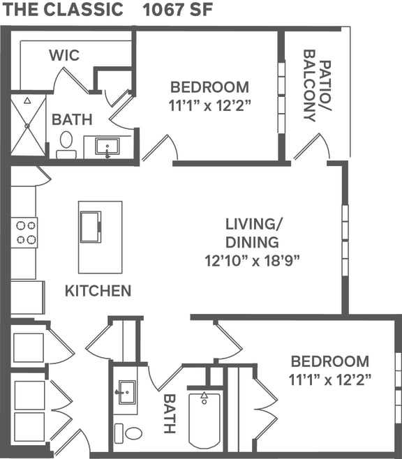 CLASSIC Floorplan at The Garrison, Colorado