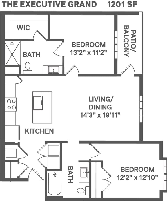 EXECUTIVE GRAND Floorplan at The Garrison, Fountain Colorado
