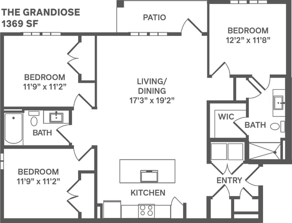 GRANDIOSE Floorplan at The Garrison, Colorado