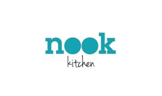 Nook kitchen logo at The Residences at The Gilmore in Gilbert, AZ