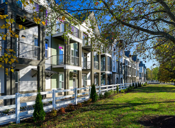 Lush Green Outdoor Spaces at Oakbrook Townhomes, Franklin, 37067