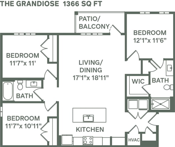 The Grandiose (C2) Floor Plan at Premier at West Park, Colorado, 80634