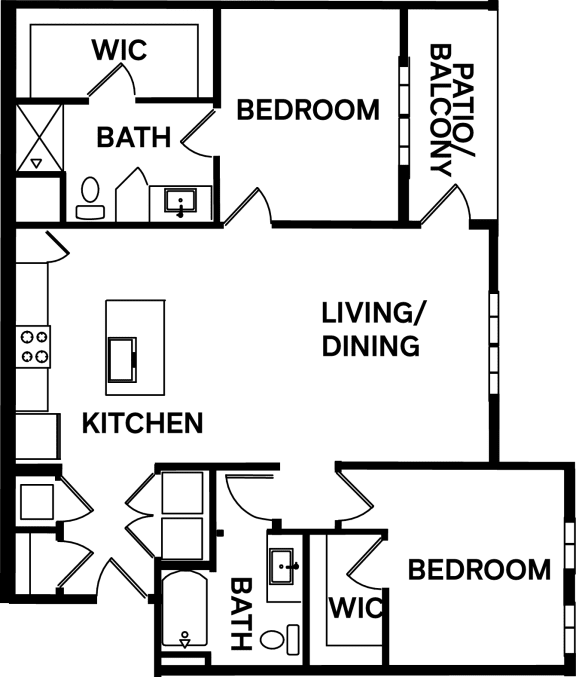 Floor Plan  Prism Floor Plan at Prism at Diamond Ridge, Moon Township, PA, 15108