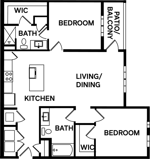 Floor Plan  Sandstone Floor Plan at Prism at Diamond Ridge, Pennsylvania
