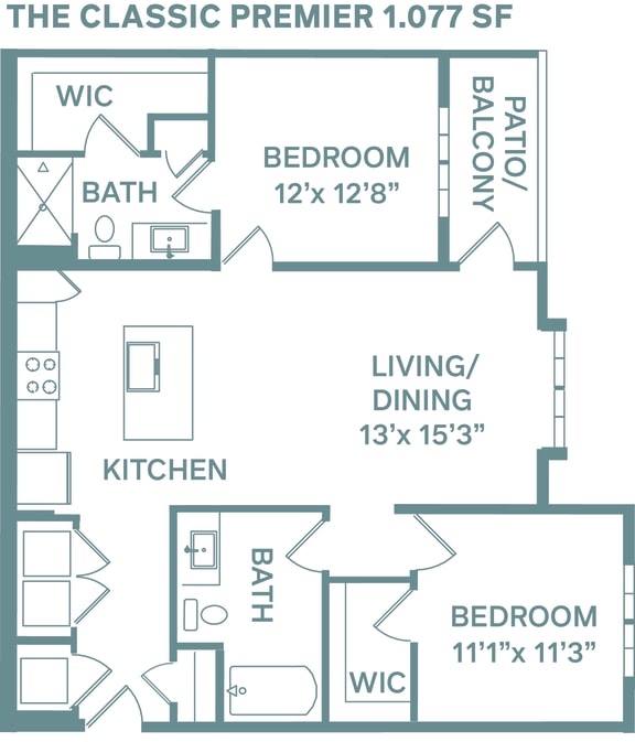 The Classic Premier Floor Plan at The Quarry, Colorado, 80526