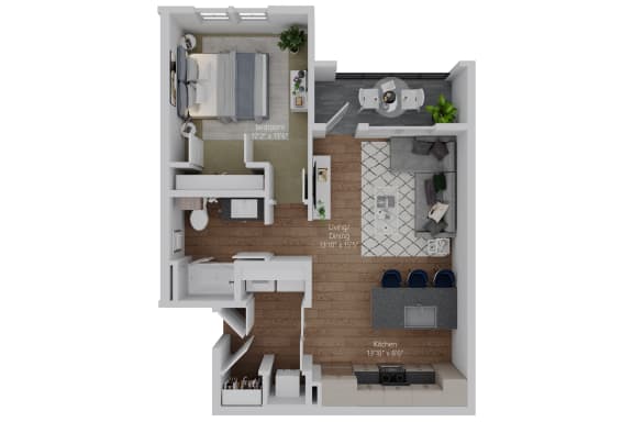 Floor Plan  The Loft (Classic A2) Floor Plan at Stella, San Tan Valley, AZ 85143