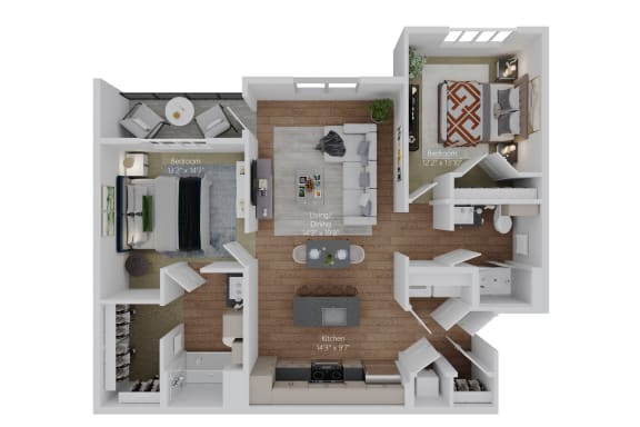 Floor Plan  The Executive (Classic B2) Floor Plan at Stella, San Tan Valley, AZ 85143