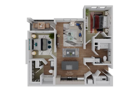 Floor Plan  The Classic&#x2B; (Classic B1&#x2B;) Floor Plan at Stella, San Tan Valley, AZ 85143