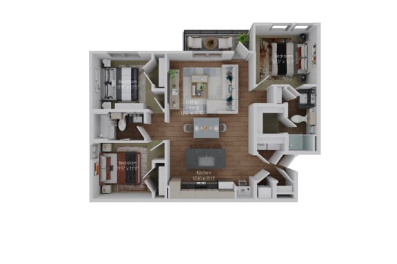Floor Plan  The Grandiose (Classic C2) Floor Plan at Stella, San Tan Valley, AZ 85143