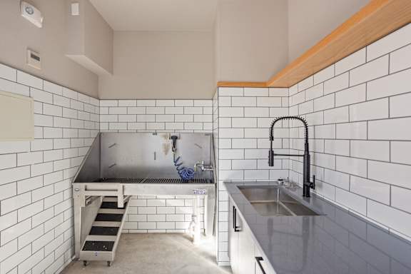 Pet wash station at The Maddox Luxury Apartments, Buckeye, 85326
