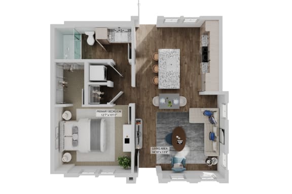 1 bed 1 bath at The Hadley Luxury Apartments, North Port