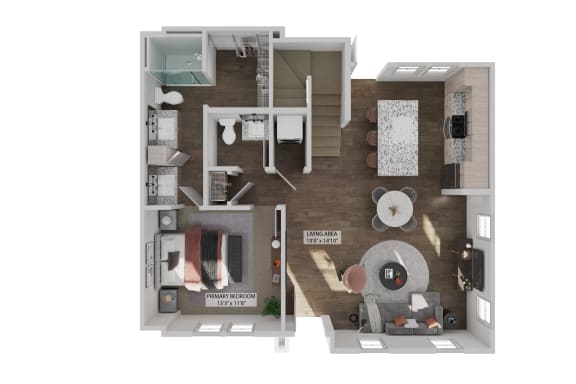 1 bed 2 bath at The Hadley Luxury Apartments, North Port, FL