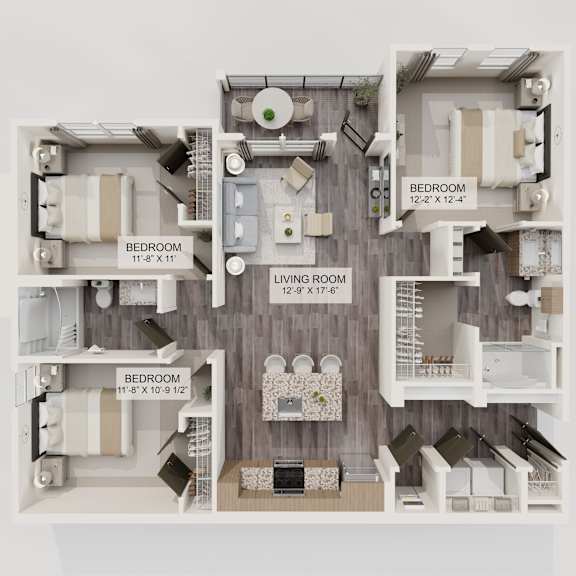C1 3Bed 2Bath at Verity Luxury Apartment Homes Apartments, Vero Beach, Florida