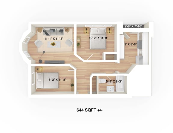 2 Bedroom Apartments for rent in Winnipeg - 626 Jessie Pet-Friendly Apartment Suites
