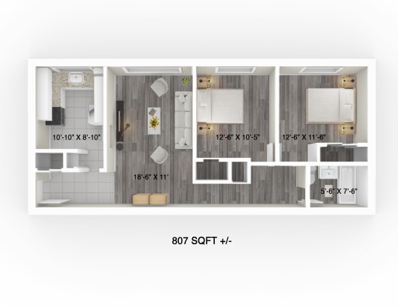 2 Bed 1 Bath at 700 Corydon Apartment, Apartments for Rent in Winnipeg