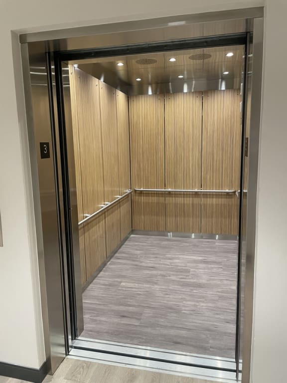 Elevator at Harbor Heights 55+ Community, Olympia, WA, 98501