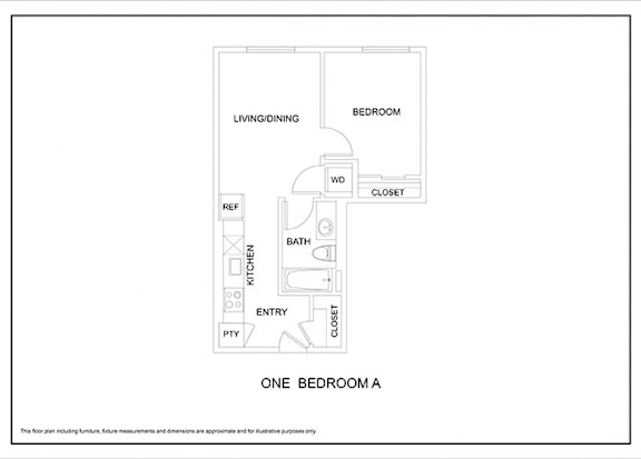 One bedroom 1 bath at Elevation16 Apartments, Seattle, 98146