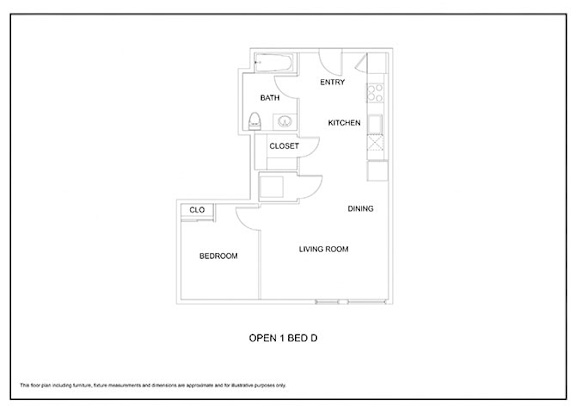 One bedroom 1 bath O One bedroom 1 bath O at Elevation16 Apartments, Seattle, Washington