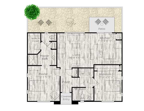 2 bed 2 bath at Avilla Railhead, Cleburne, TX 76033