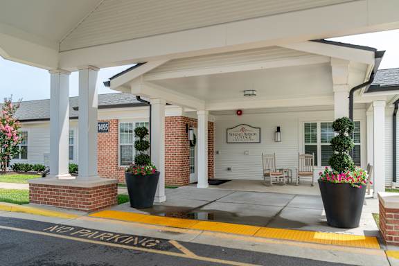 Building Entrance at Spring Arbor of Crofton, Crofton