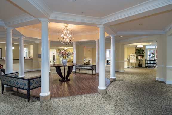 Main Lobby at Spring Arbor of Crofton, Crofton, Maryland