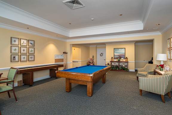 Pool Table at Spring Arbor of Crofton, Crofton, Maryland