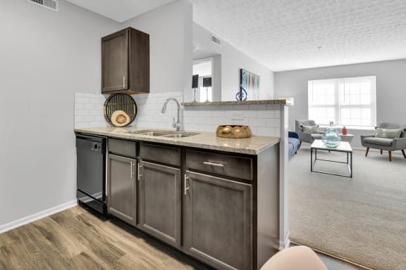 our apartments offer a kitchen