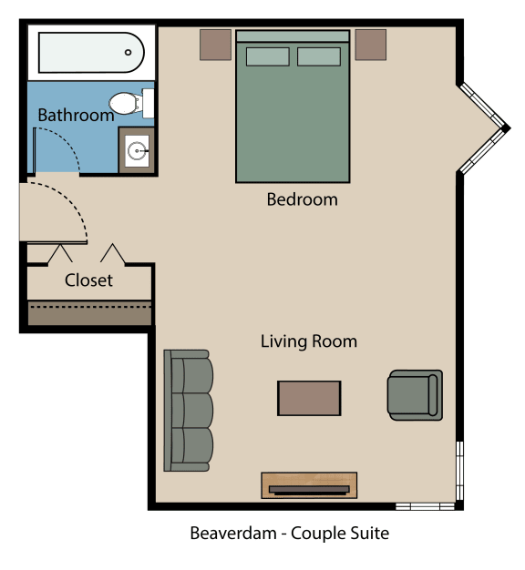 Beaverdam Couple Suite