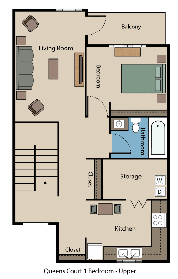 Queens Court Suite Upper