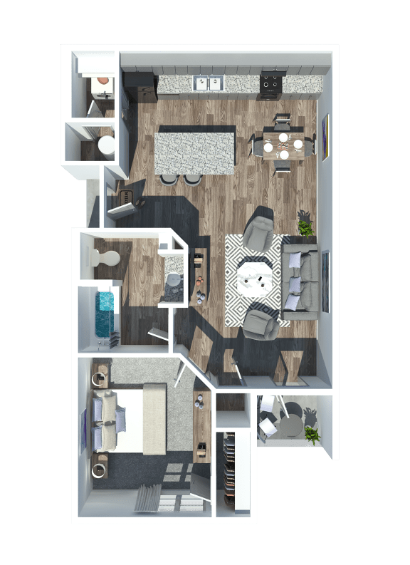 Palms at Sunset Lakes Floorplan