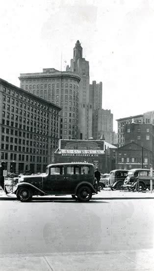 Providence looking west from Market Square Providence looking west from Market Square