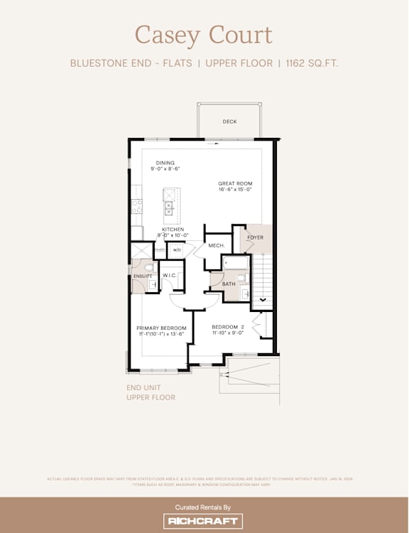 a floor plan of a bedroom apartment
