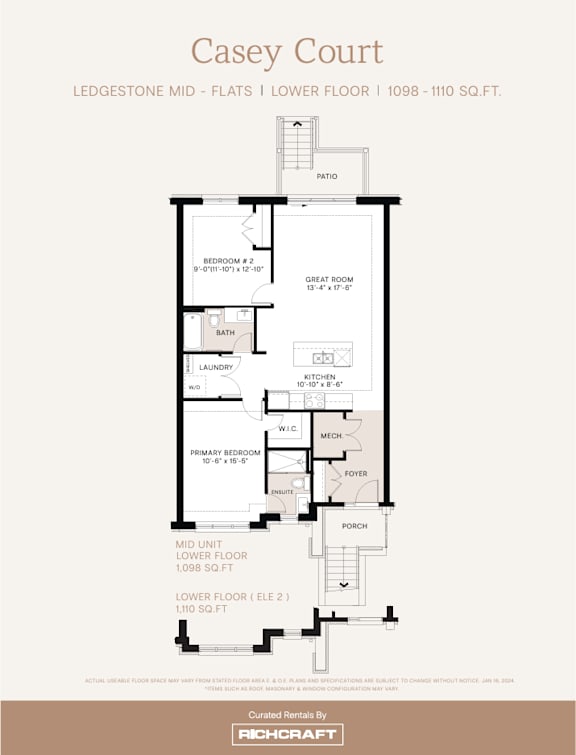 the floor plan court