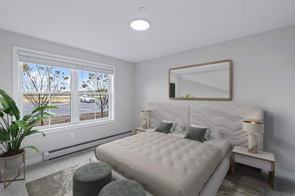 Bright and Grounded—A First-Floor Bedroom Filled with Natural Light