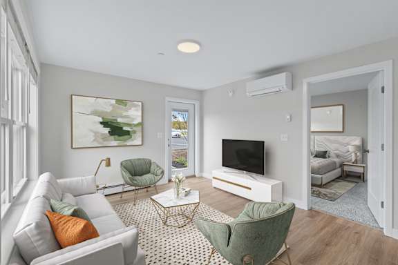 Indoor Comfort Meets Outdoor Living—Enjoy a Private Patio Right Off Your Living Room