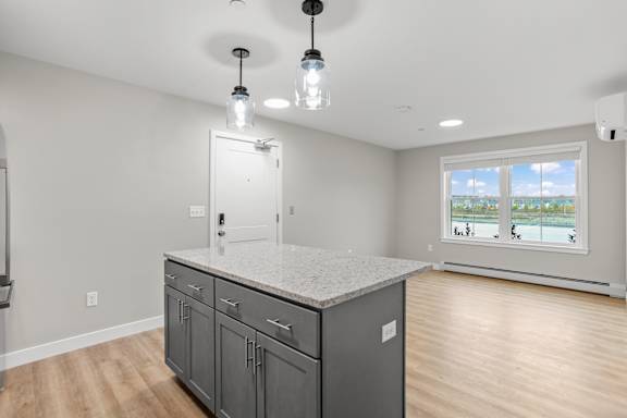 View From Kitchen To Living Room