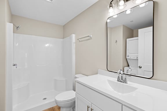 Bathroom With W/D