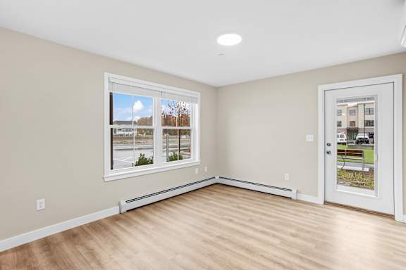 Living Room With Patio