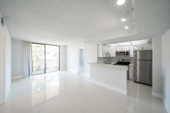 Kitchen Designed With Ample Storage Space at Bella Lago Vista, West Palm Beach, FL, 33401