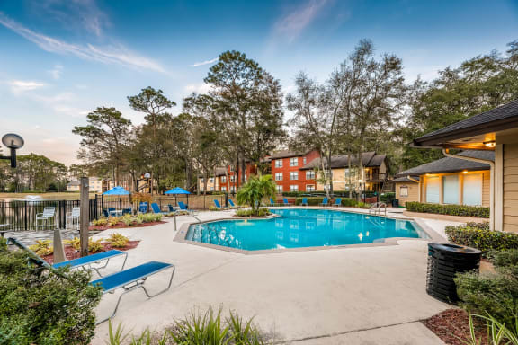 Pool With Sundecks at Northlake Apartments, Jacksonville, 32218