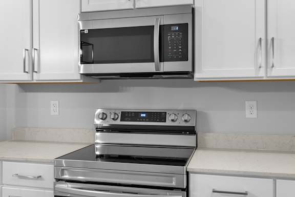 Stainless Steel Appliances at Forest Edge Apartments, Indiana