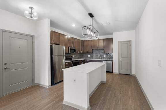 Kitchen Island at Arlington Farms, Greenwood