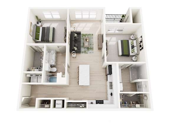 Arbour Place - 2 Bed, 2 Bath
