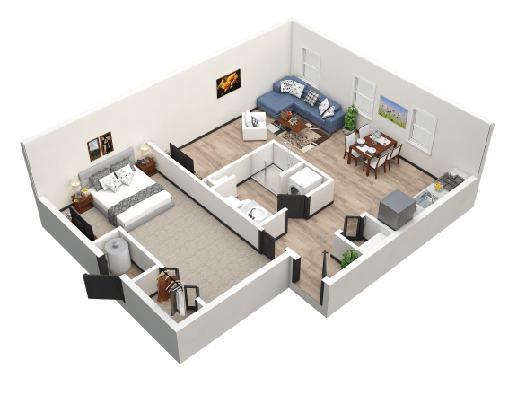 The Woodford I - Floor Plan