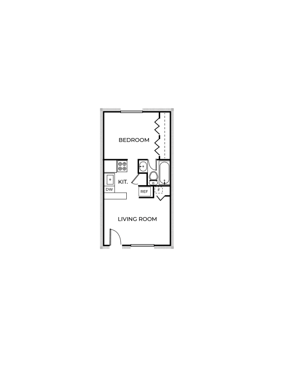 floor plan photo of the palisades of towson in towson, md