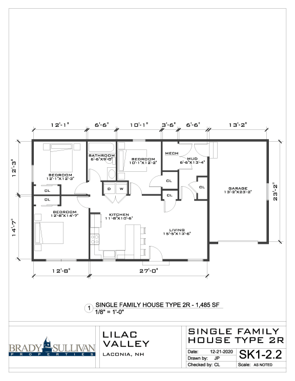 a floor plan of 88JW