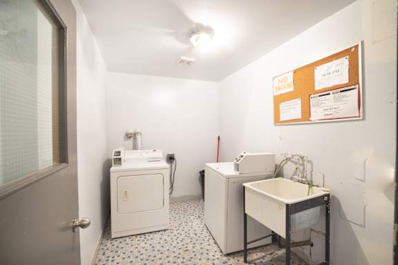 Shared Laundry Room