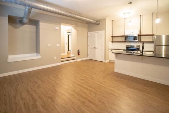 Bogg 103 - living room and kitchen