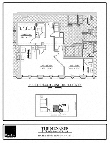 Menaker 402 - floor plan