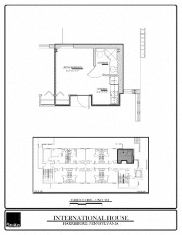 IH - 303 floor plan studio